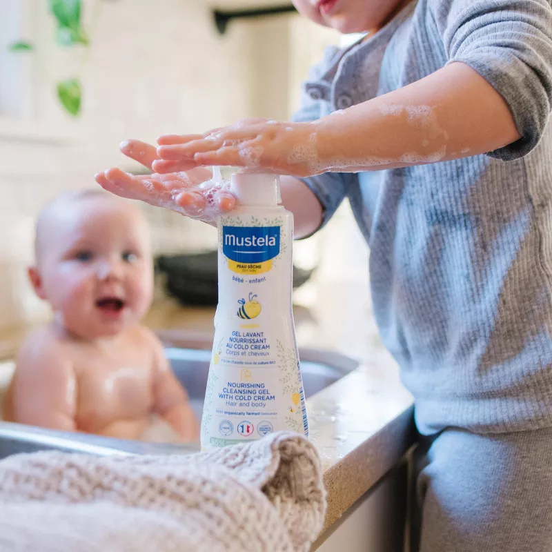 Mustela Gel Lavant Nourrissant au Cold Cream à la Cire d'Abeille 300 ml