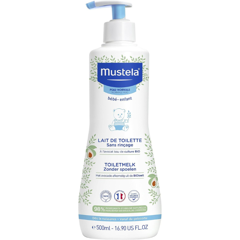 xx MUSTELA LAIT DE TOILETTE 500 ML SANS RINÇAGE
