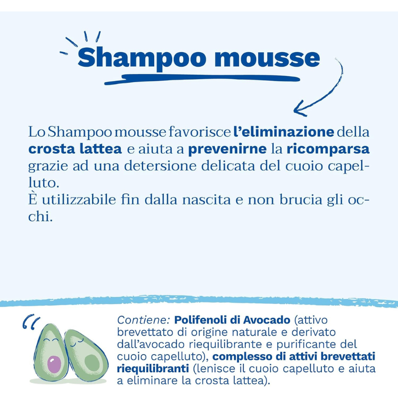 Mustela Shampooing Mousse pour Croûtes de Lait 150ML