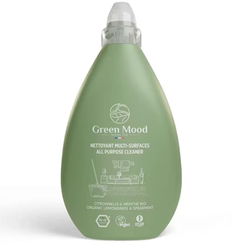 xx Nettoyant surfaces et sols végétalien 1 000 ml - Green Mood