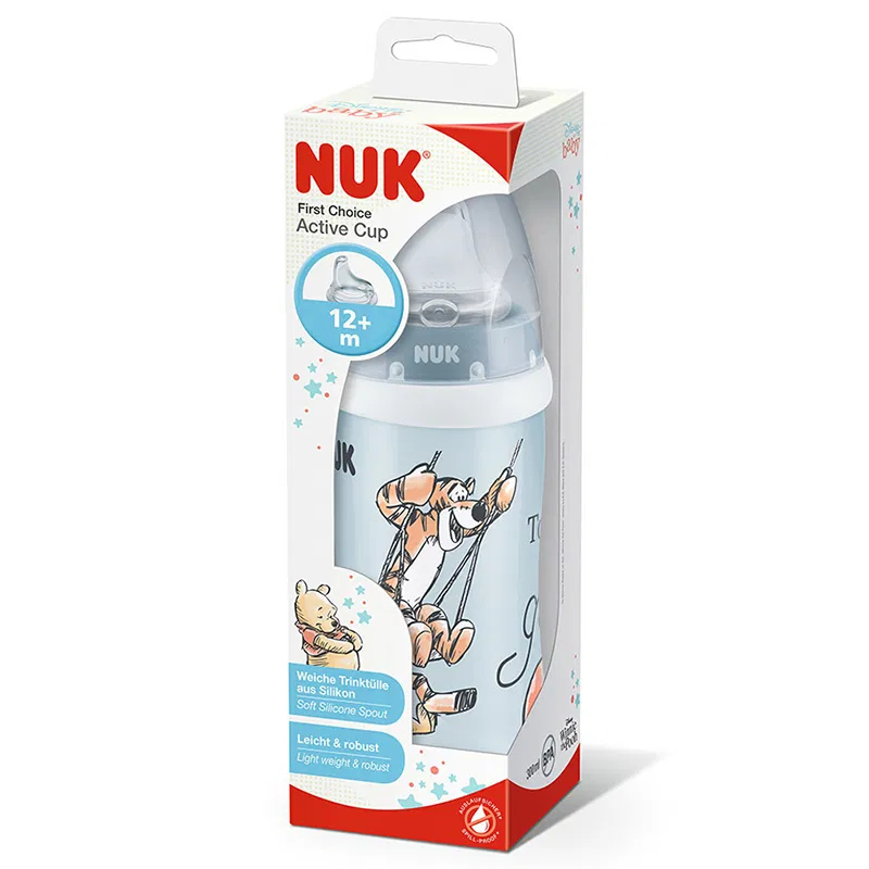 NUK ACTIVE CUP DISNEY WINNIE L’OURSON 12 MOIS+300ML