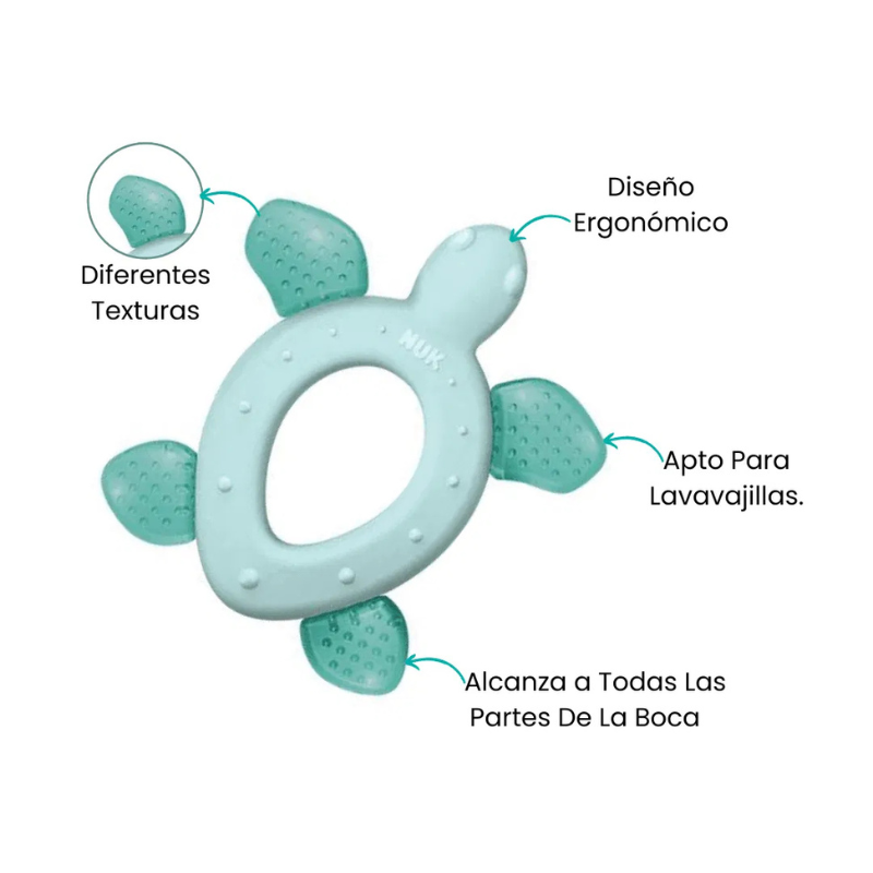 Nuk Anneau de dentition Cool All-Around Tortue Vert