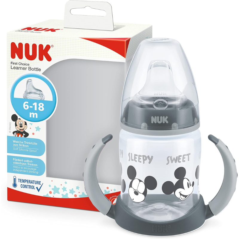 xx Nuk Disney Mickey First Choice+ Gourde d'apprentissage 6-18 mois  150 ml