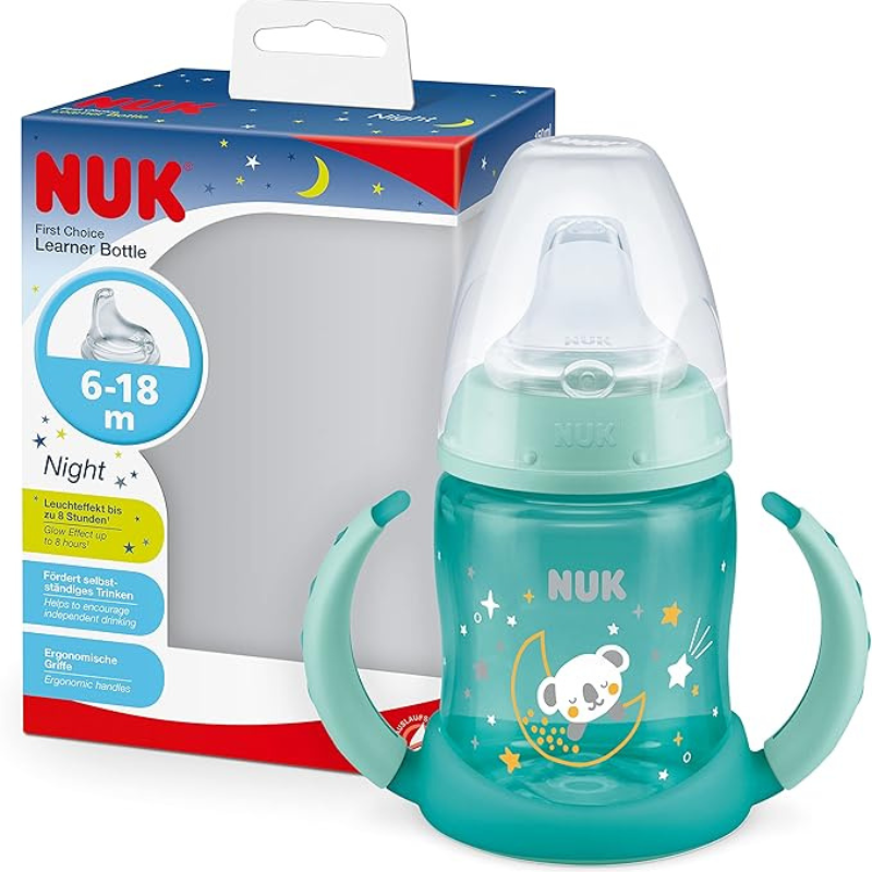 xx NUK First Choice Sippy Cup Night  6-18 mois - 150 ml - Brille dans le noir