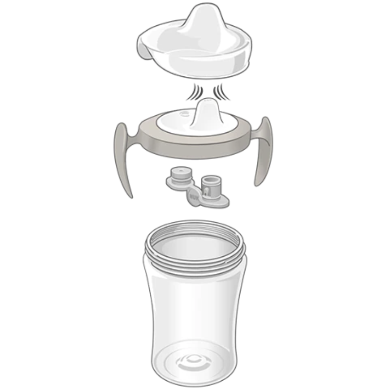 NUK Motion Cup 230 ml avec paille flexible