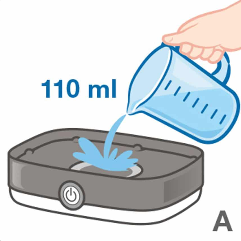 Nuk Stérilisateur à vapeur Vario Express – 6 biberons