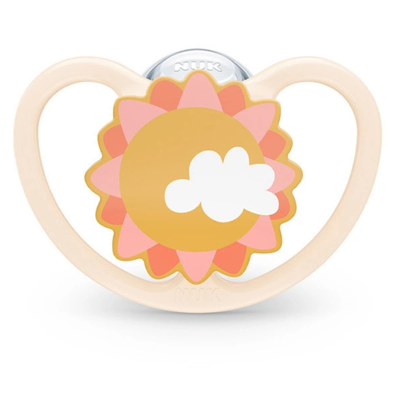 xx NUK Sucette Space avec Boite - 6-18 mois