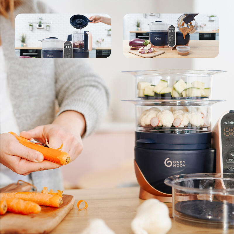 Nutribaby(+) XL Robot multifonctions bébé Grande capacité - BABYMOOV