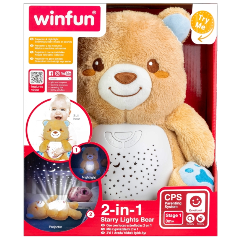 Ours étoilé 2 en 1 - Winfun