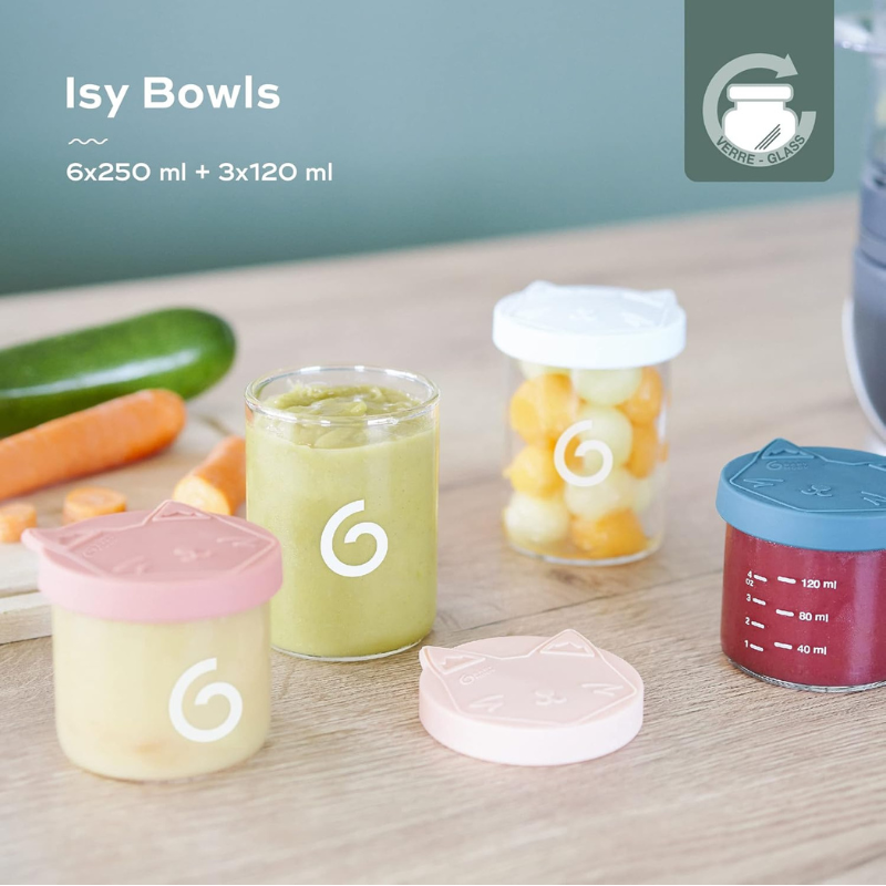 Pack de 9 Bols ISY Babymoov 6x250ml + 3x120ml