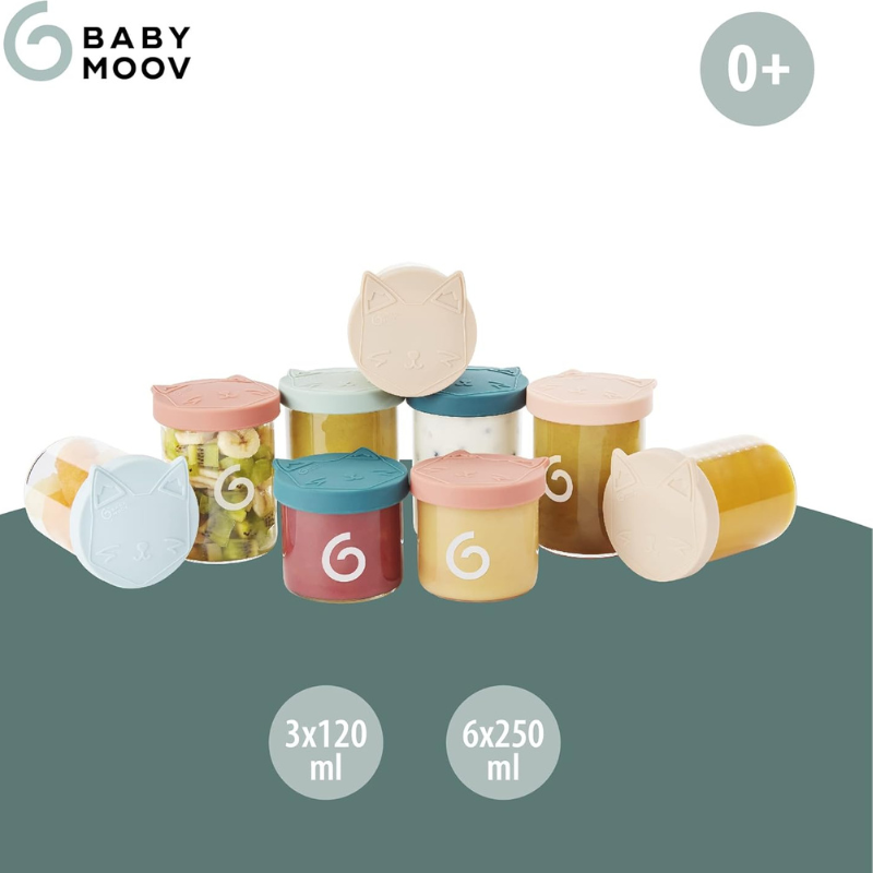 Pack de 9 Bols ISY Babymoov 6x250ml + 3x120ml