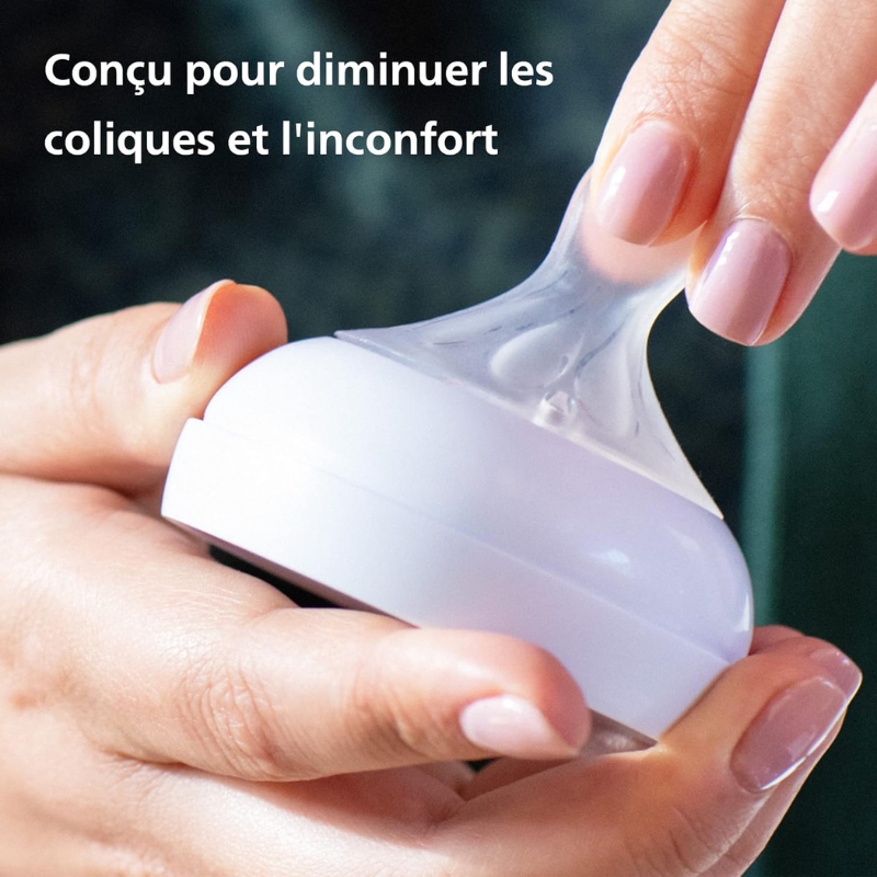 Philips Avent Biberon en verre à Réponse Naturelle – biberon de 240 ml
