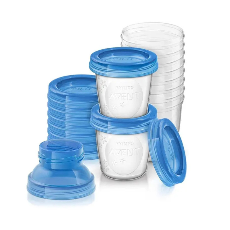 Philips Avent Set pots de conservation pour lait maternel 180 ml/6oz