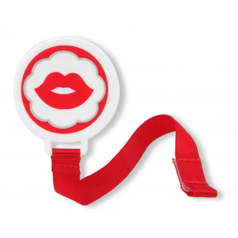 xx Pince Attache-sucette  Rouge  – Kiokids