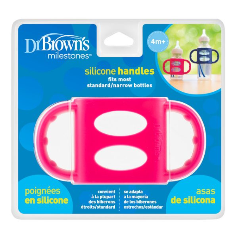 xx Poignées En Silicone Dr. Brown’s WN Rose