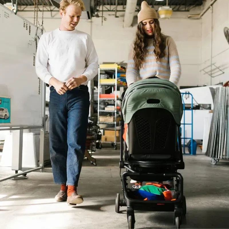 Poussette LARK Plus II ROTATION 360 Noir – QTUS