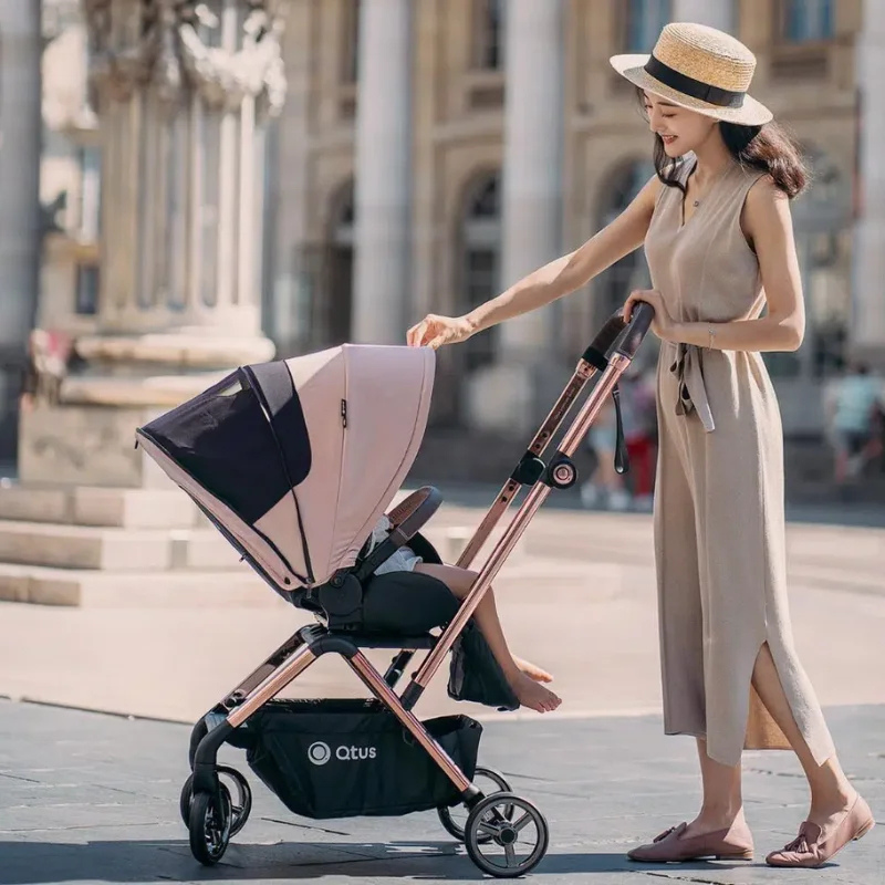 POUSSETTE OWL PREMIUM 360° NOIR – QTUS