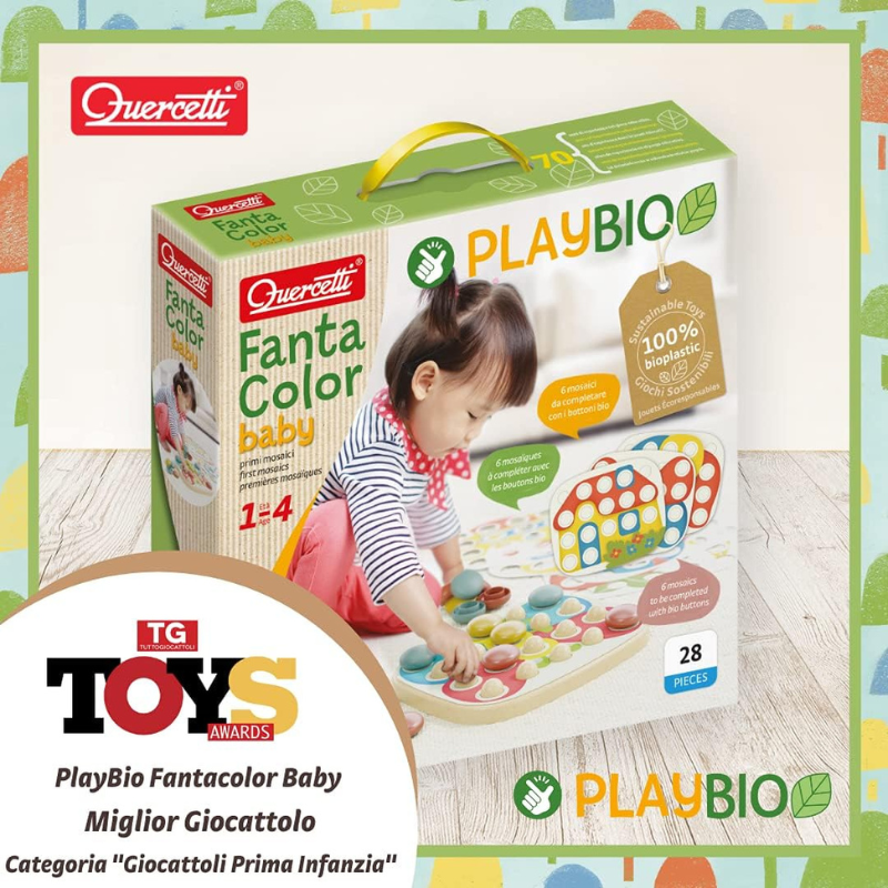 Quercetti FantaColor Baby Bio - 12M+