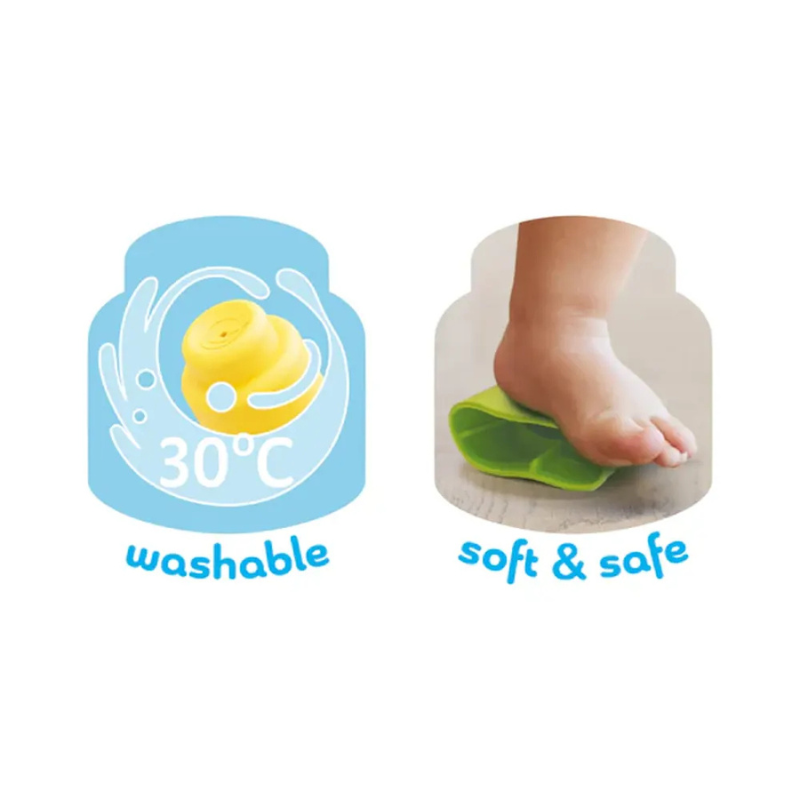 Quercetti Leggo Soft Happy Sound avec Hochets Sonores 18 Pièces - 6M+