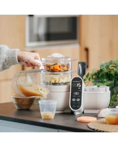 Robot cuiseur nutribaby (+) mineral beige babymoov