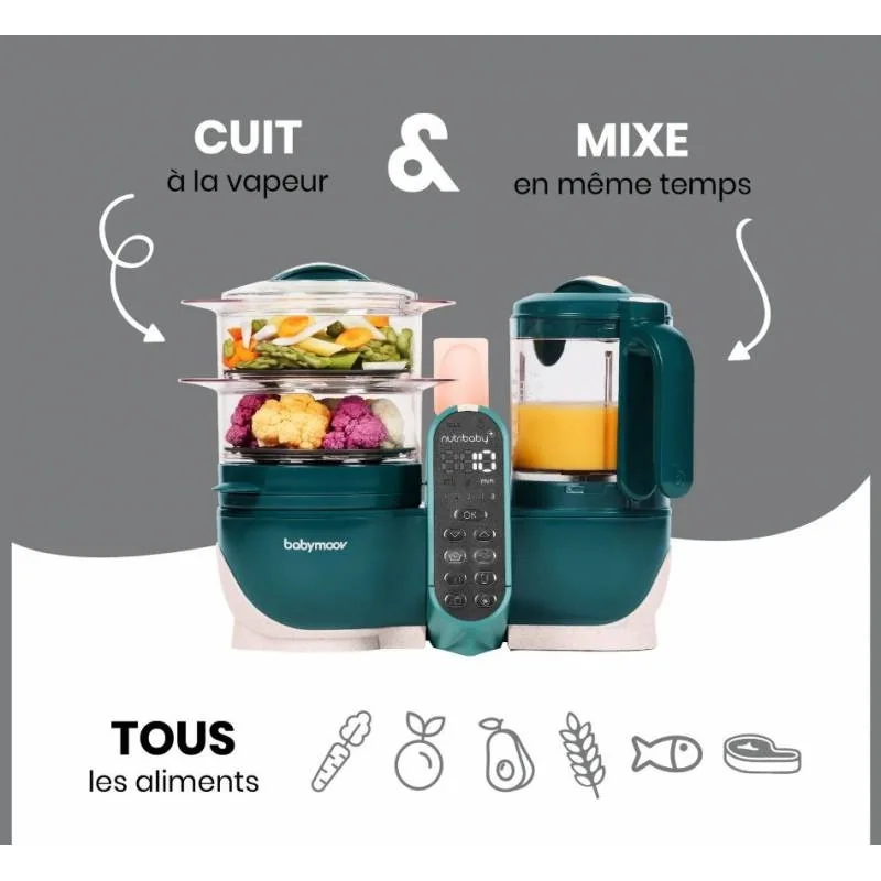 Robot de couture Nutribaby (+) Opal Green Babymoov