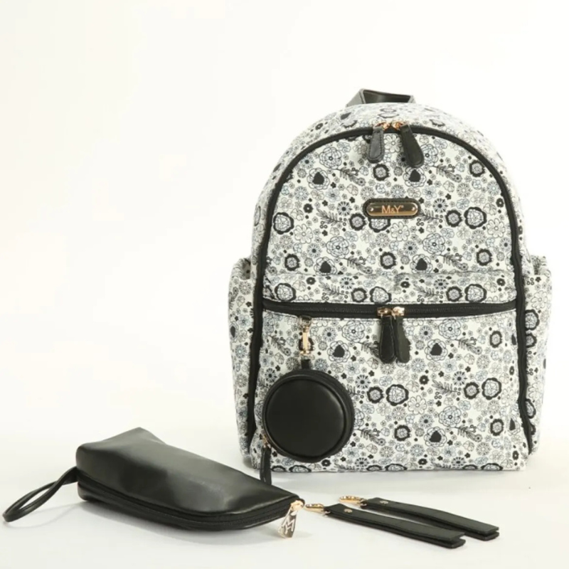 xx Sac À Dos De Soins Bébé fleurs  MY  Collection