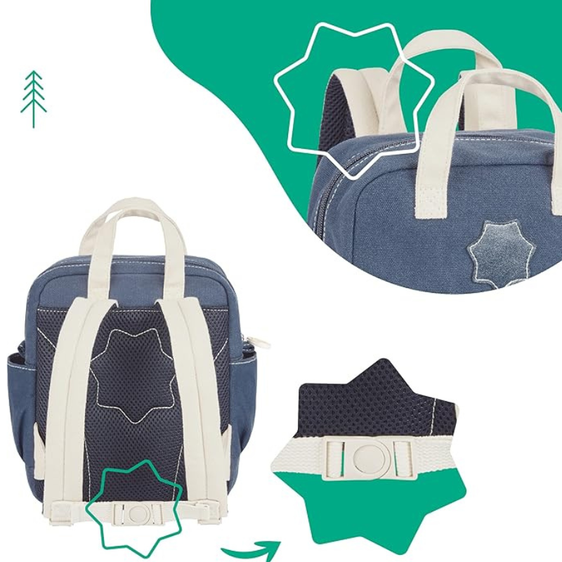 Sac à dos enfant Bleu - BADABULLE