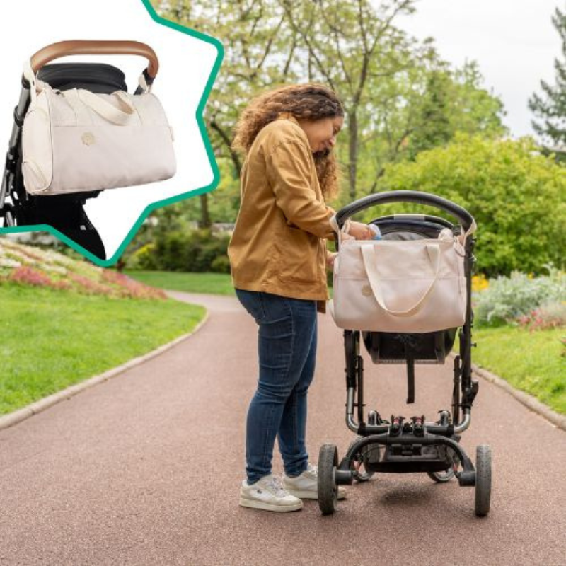 Sac à langer Pocketstyle - Crème - BABYMOOV
