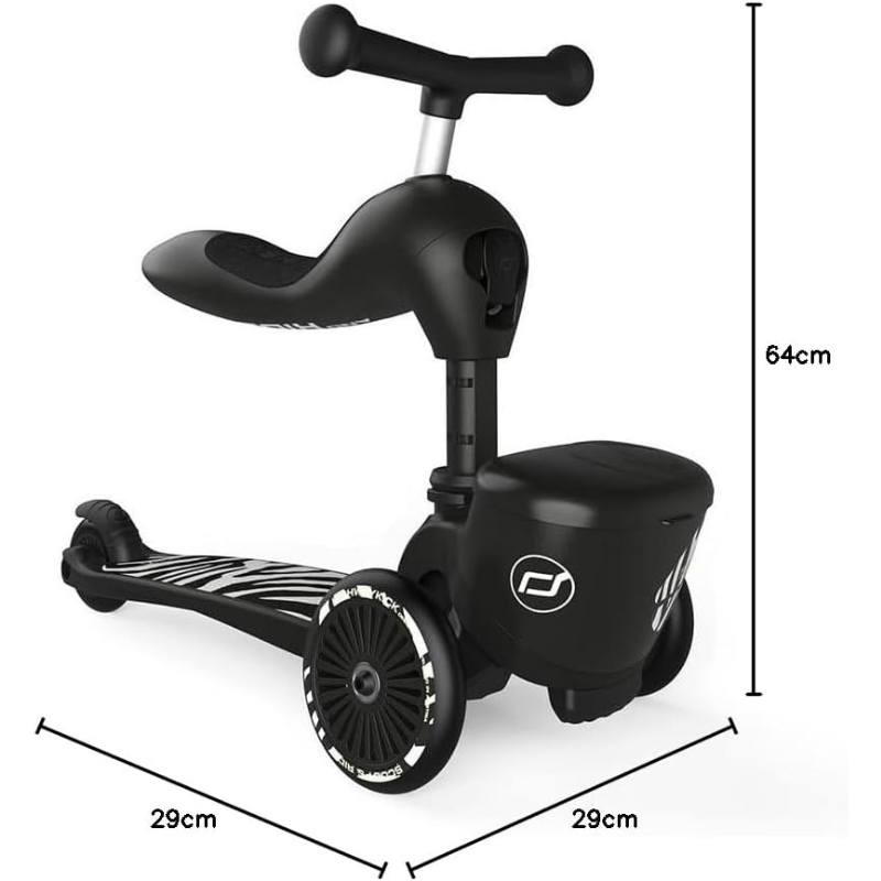 SCOOT AND RIDE – Highway Kick 1 Lifestyle Zebra