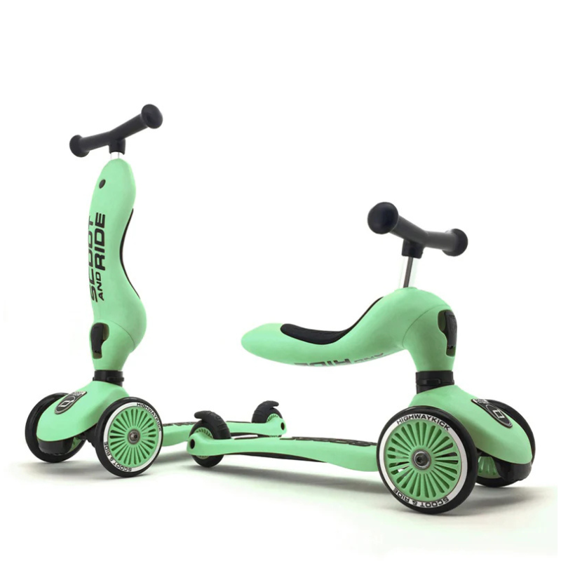 xx Scoot And Ride Trottinette 2en1 Highwaykick 1 - Kiwi