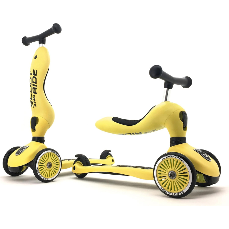 xx SCOOT AND RIDE – TROTTINETTE HIGHWAYKICK 1 – Citron