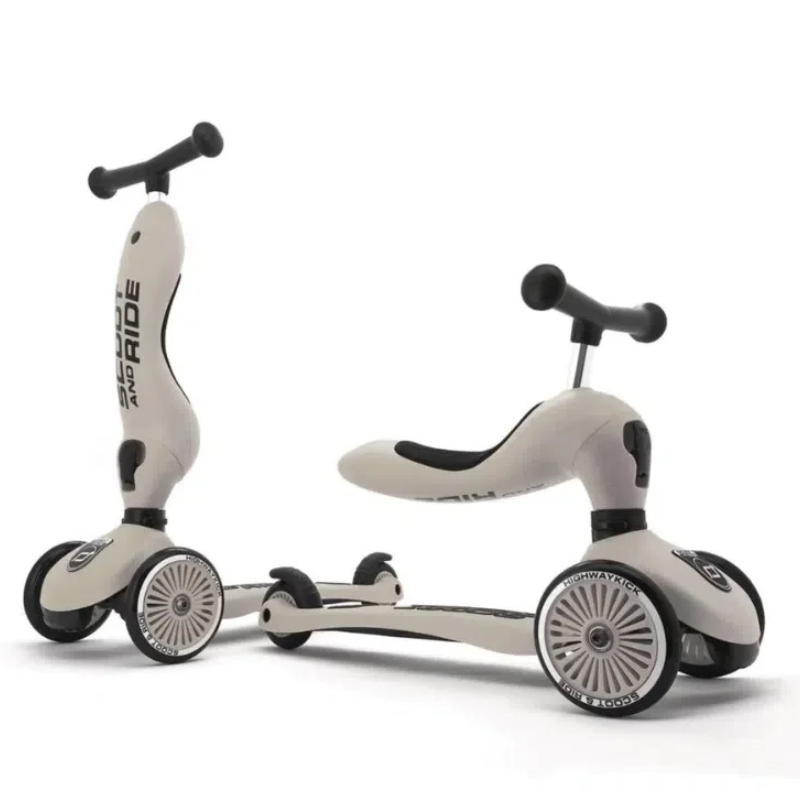 xx SCOOT AND RIDE – TROTTINETTE HIGHWAYKICK 1 – Ecru beige