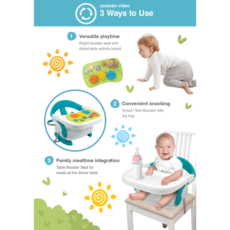 Siège booster musical 3 en 1 - winfun