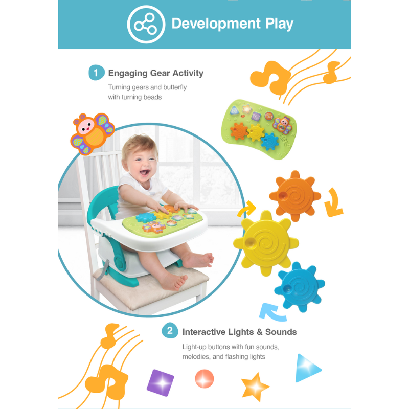 Siège booster musical 3 en 1 - winfun