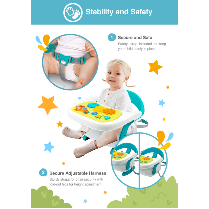 Siège booster musical 3 en 1 - winfun