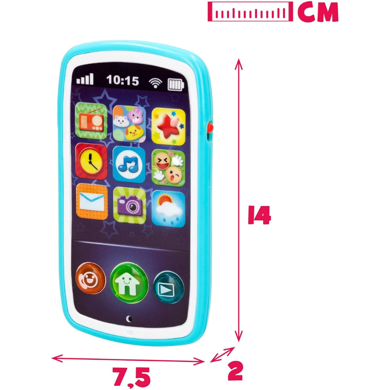 Smartphone pour bébé aux sons amusants - winfun