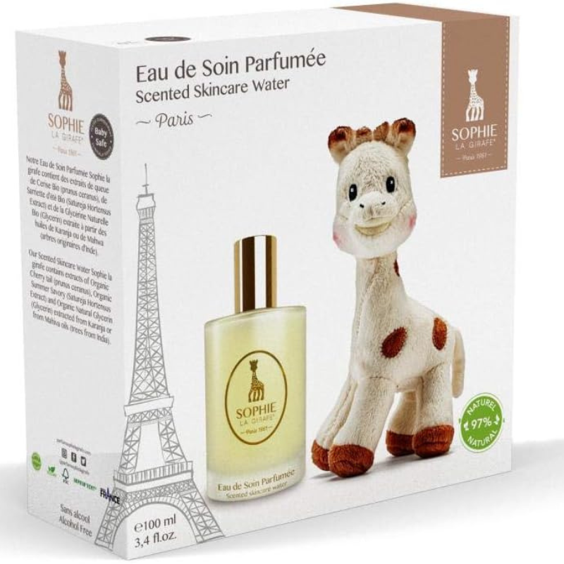 Sophie La Girafe Coffret Eau de Soin 100ml + Peluche