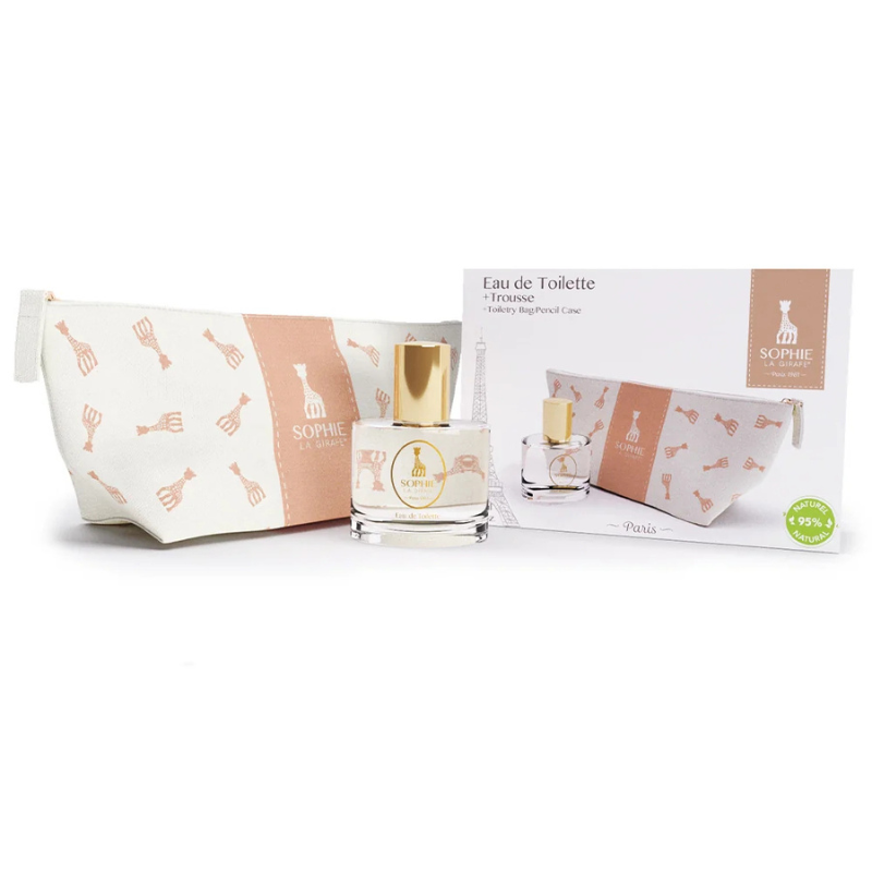 Sophie La Girafe Coffret Eau de Toilette 50ml Beige  + Tousse - 3A+