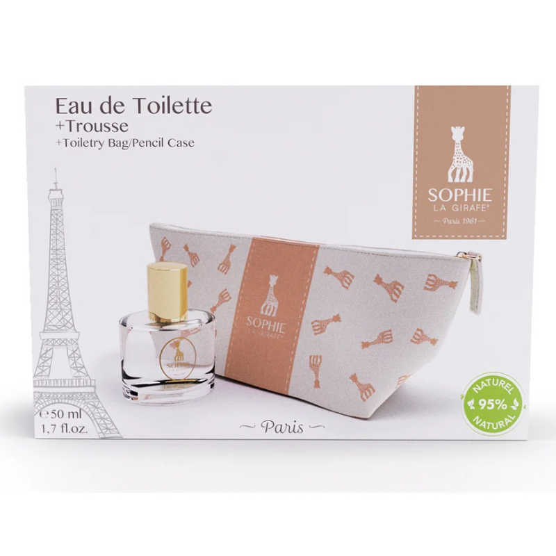 Sophie La Girafe Coffret Eau de Toilette 50ml Beige  + Tousse - 3A+