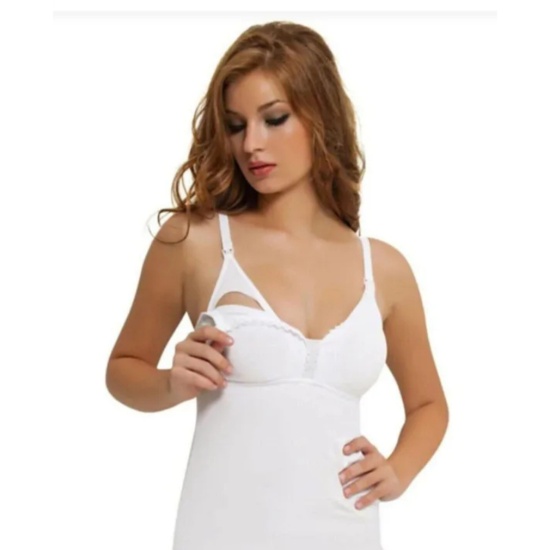 Soutien-Gorge d’Allaitement Blanc NBB 3050