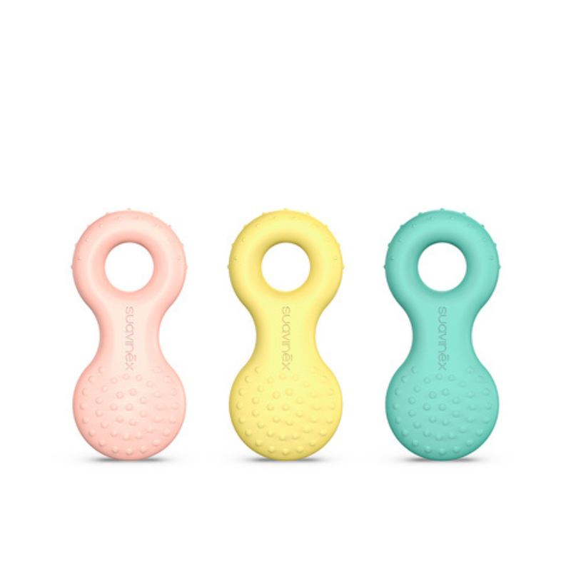 Suavinex, Anneau de Dentition en Gomme pour Bébés +0 Mois
