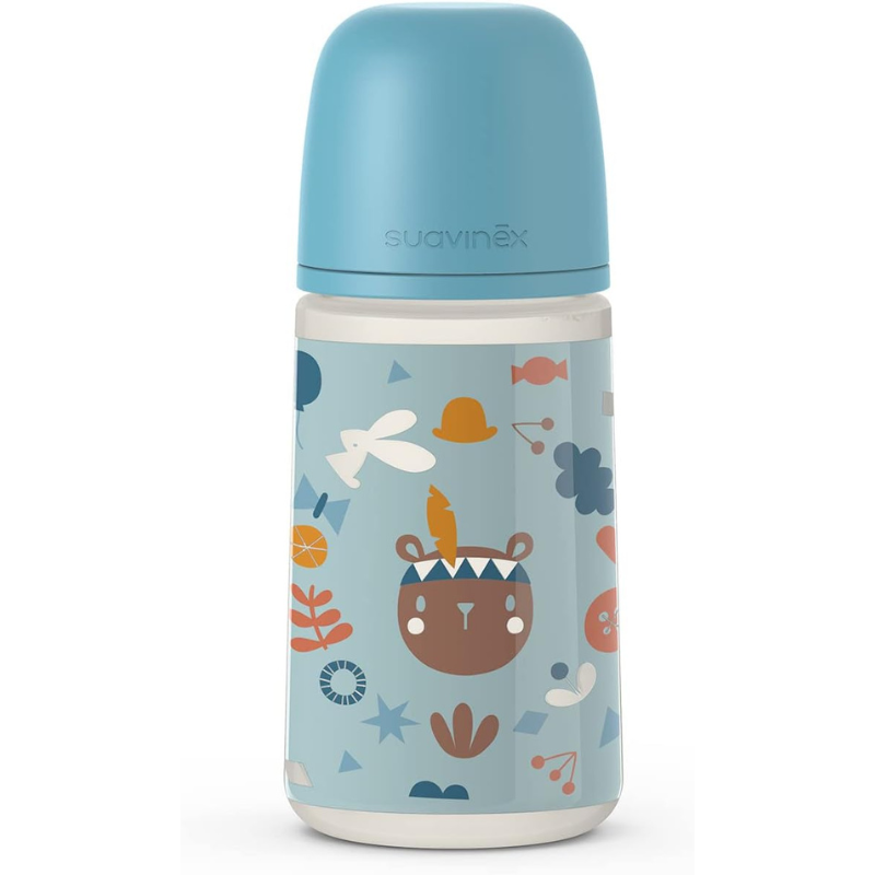 Suavinex Biberon avec Tétine SX Pro Blue - 270 ml