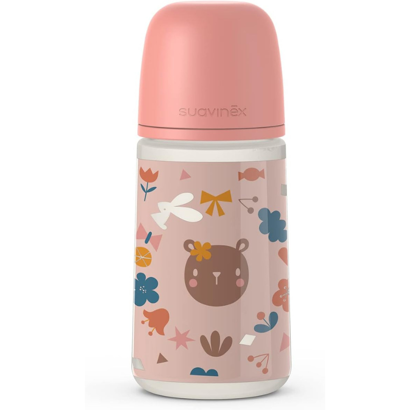 xx Suavinex Biberon avec Tétine SX Pro Soft Pink - 270 ml