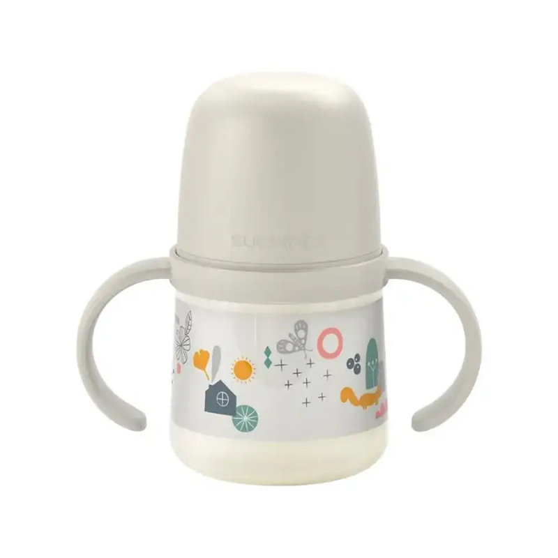 xx Suavinex Biberon Learning avec Poignées Walk 6M+ Gris - 150 ml