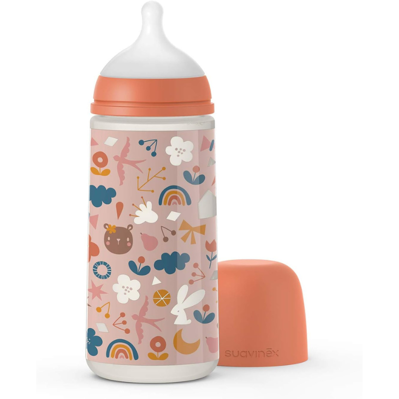 Suavinex Biberon Symétrique SX PRO Corail 6m+ - 360 ml