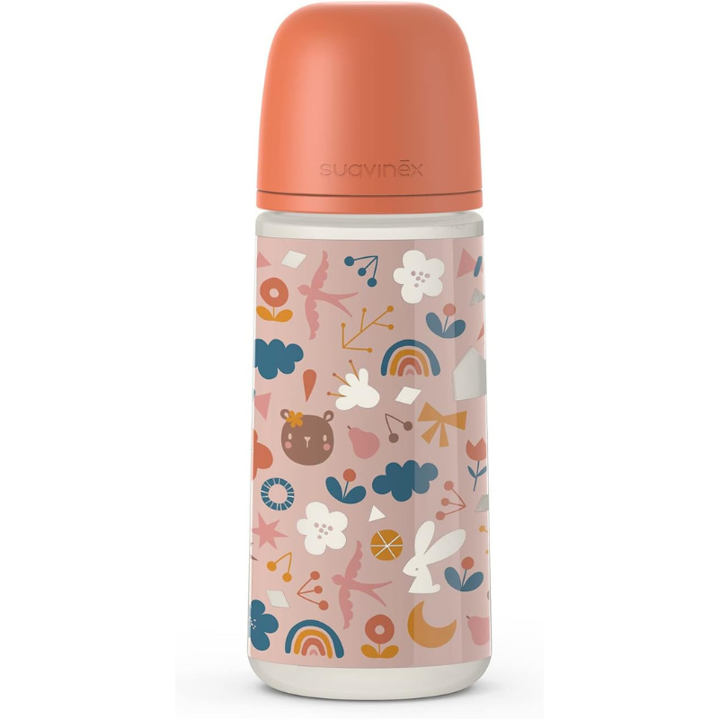Suavinex Biberon Symétrique SX PRO Corail 6m+ - 360 ml