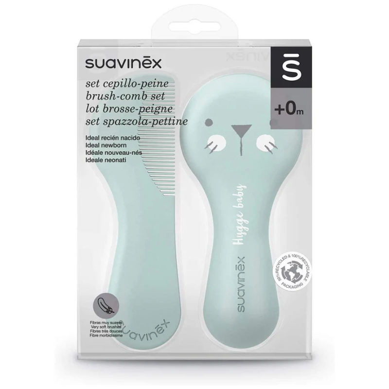 Suavinex Brosse et Peigne - Vert
