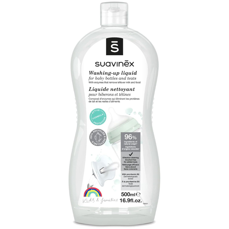 xx Suavinex, Liquide Vaisselle pour Biberons, Tétines et Accessoires 500ml