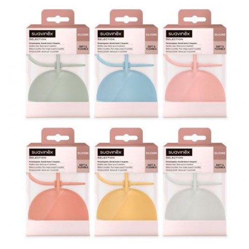 Suavinex Portachupetes Silicona