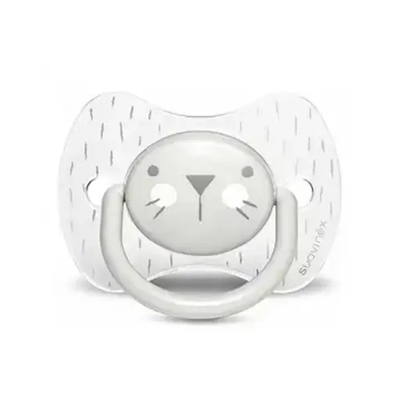 xx Suavinex Sucette Premium avec Tétine Symétrique en Silicone - 6/18M